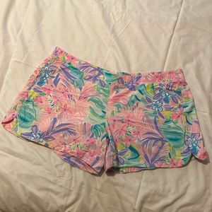 Lilly Pulitzer Classic Short Size XL Oceanview It Was All A Dream